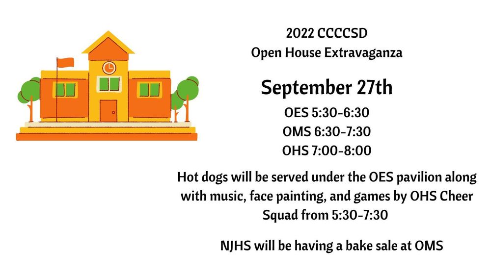 2022 Open House Extravaganza Ozona Middle School